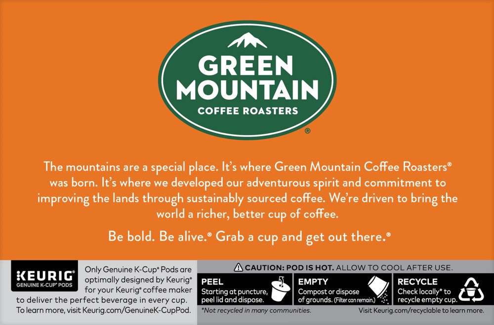 slide 2 of 5, Green Mountain Pumpkin Spice Kcups- 10 ct, 10 ct