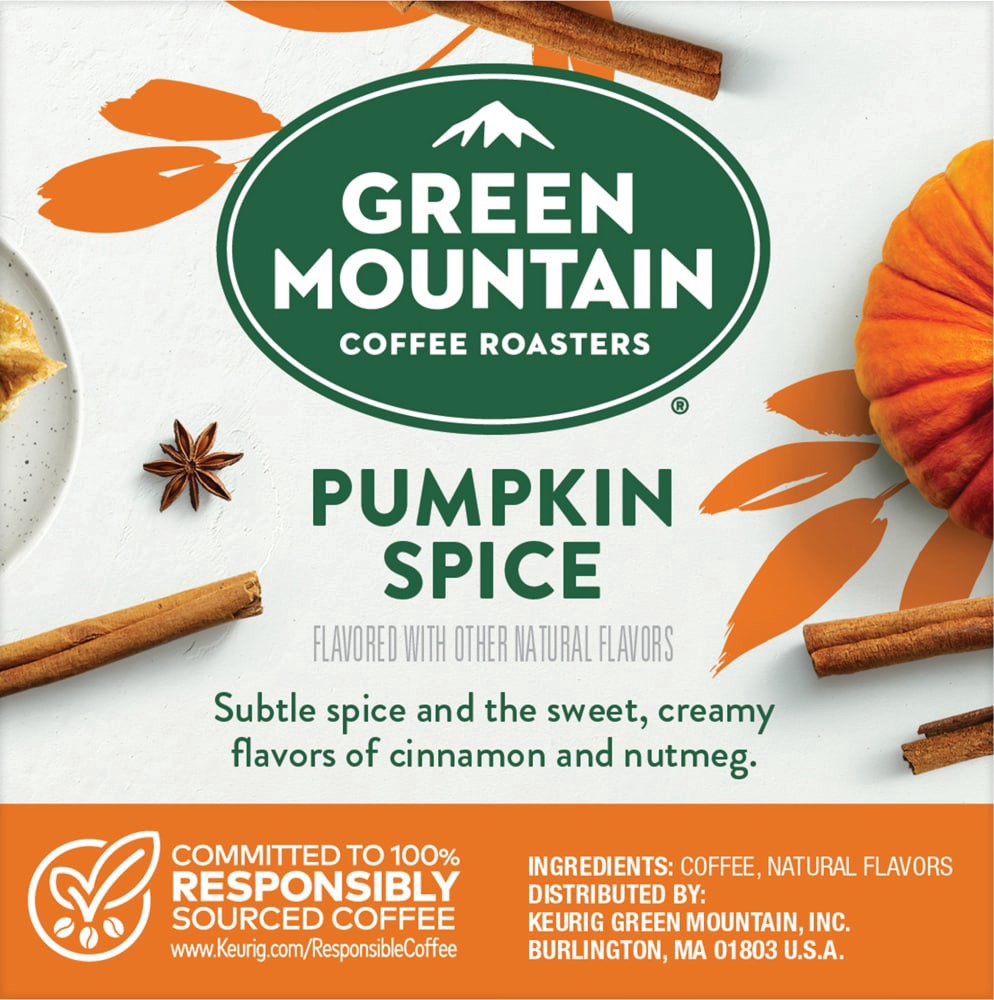 slide 3 of 5, Green Mountain Pumpkin Spice Kcups- 10 ct, 10 ct