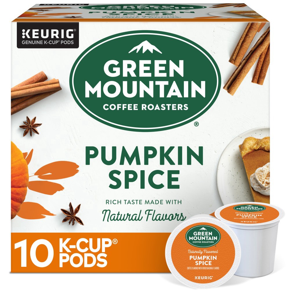 slide 1 of 5, Green Mountain Pumpkin Spice Kcups- 10 ct, 10 ct
