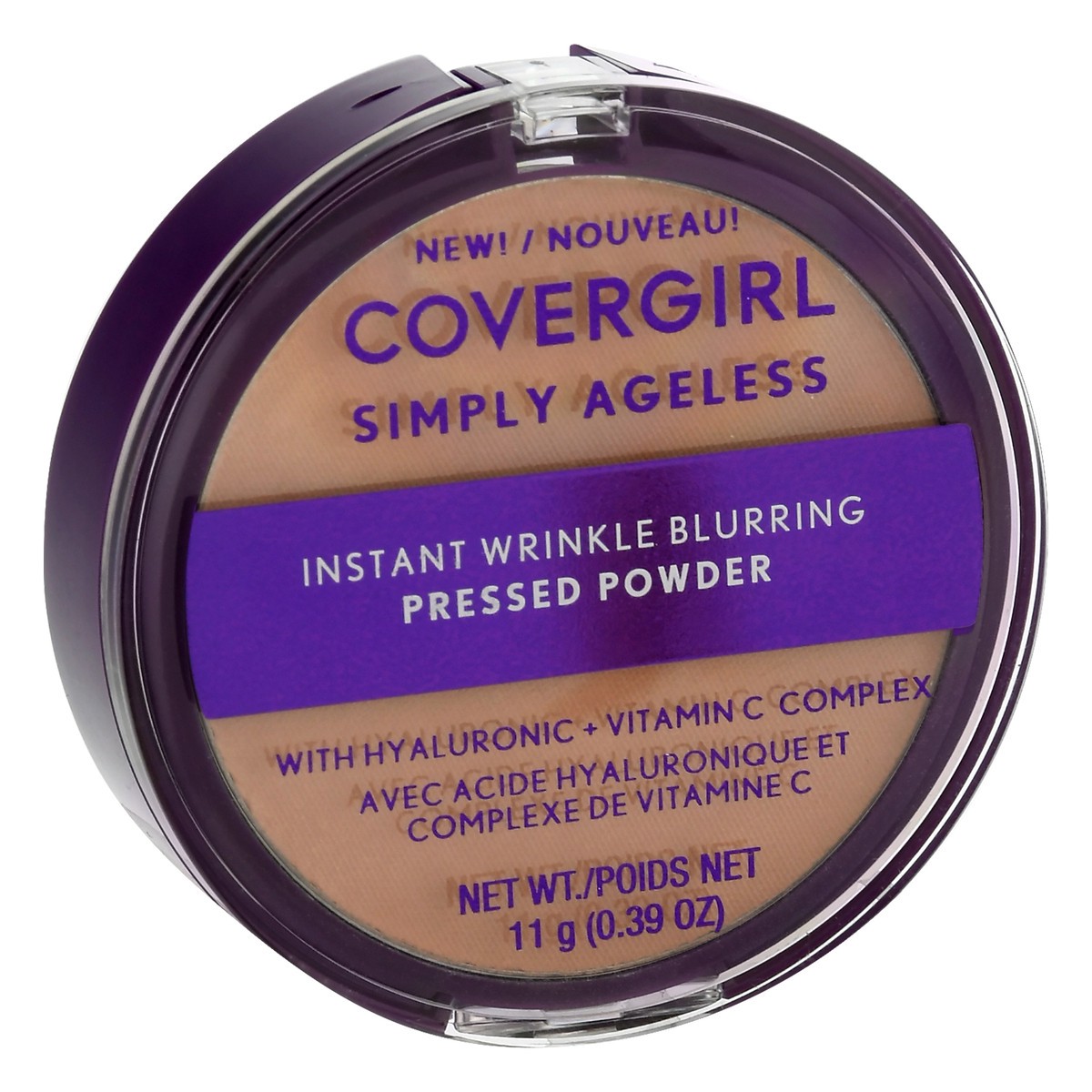 slide 4 of 12, Covergirl Simply Ageless Natural Beige 240 Pressed Powder 11 gr, 11 g