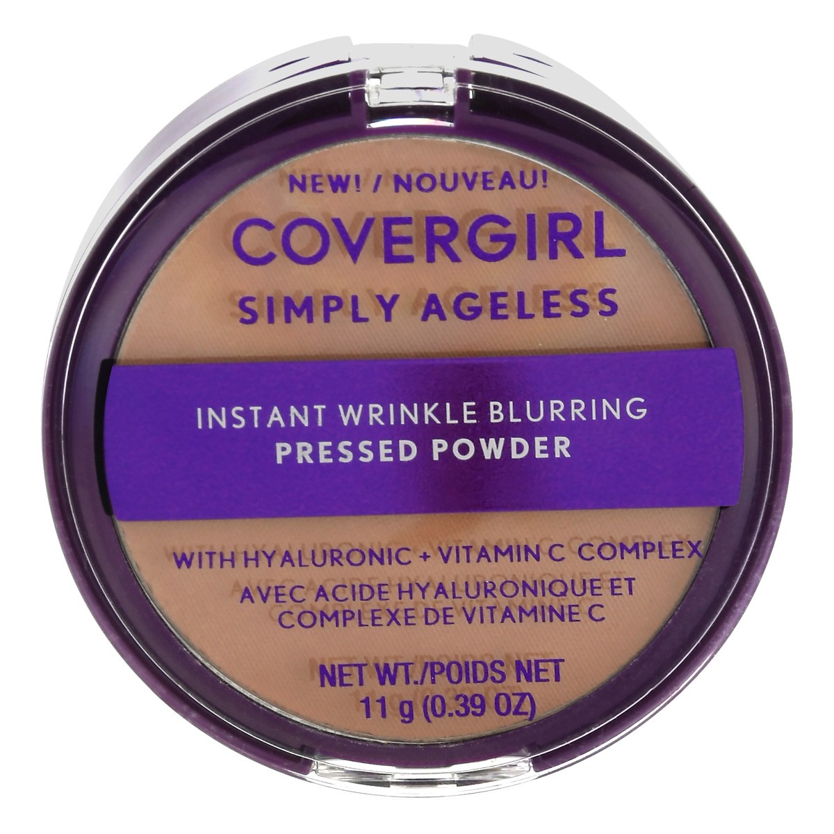 slide 11 of 12, Covergirl Simply Ageless Natural Beige 240 Pressed Powder 11 gr, 11 g