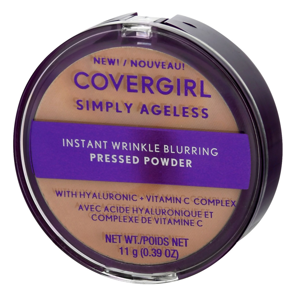 slide 10 of 12, Covergirl Simply Ageless Natural Beige 240 Pressed Powder 11 gr, 11 g