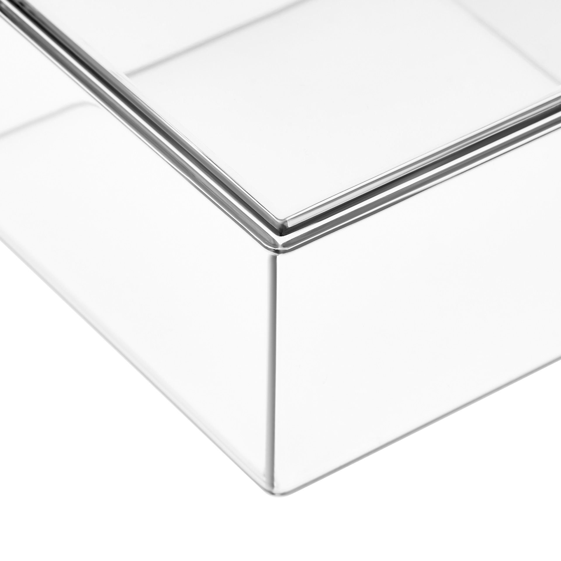 slide 6 of 6, 4" X 4" Clear Stacking Storage Tray By Simply Tidy, 4 in x 4 in