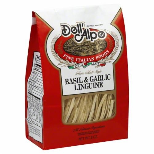 slide 1 of 1, Dell'Alpe Dellalpe Basil Garlic Linguine, 8 oz