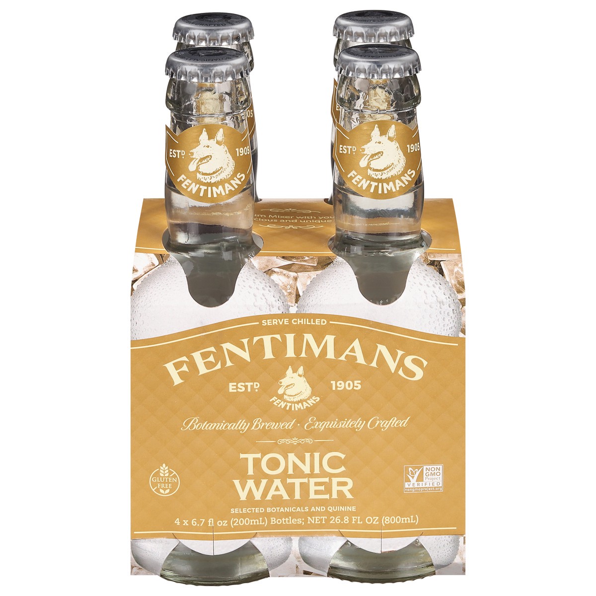 slide 1 of 12, Fentimans Tonic Water 4 - 6.7 fl oz Bottles, 4 ct