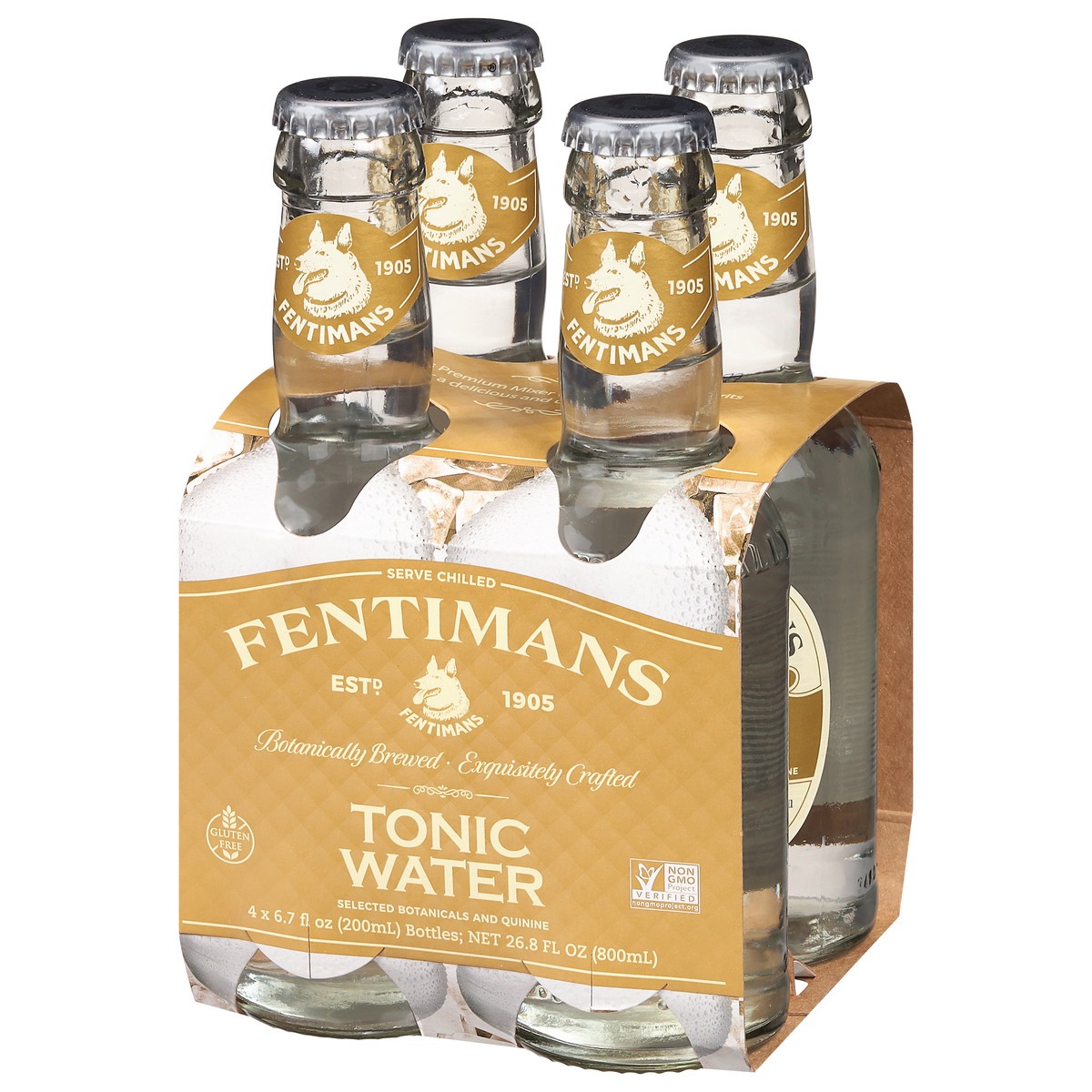 slide 6 of 12, Fentimans Tonic Water 4 - 6.7 fl oz Bottles, 4 ct