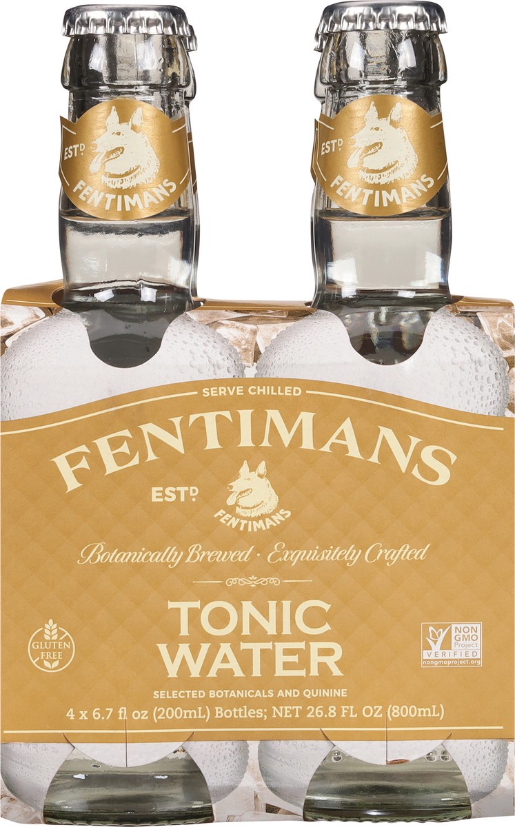 slide 8 of 12, Fentimans Tonic Water 4 - 6.7 fl oz Bottles, 4 ct