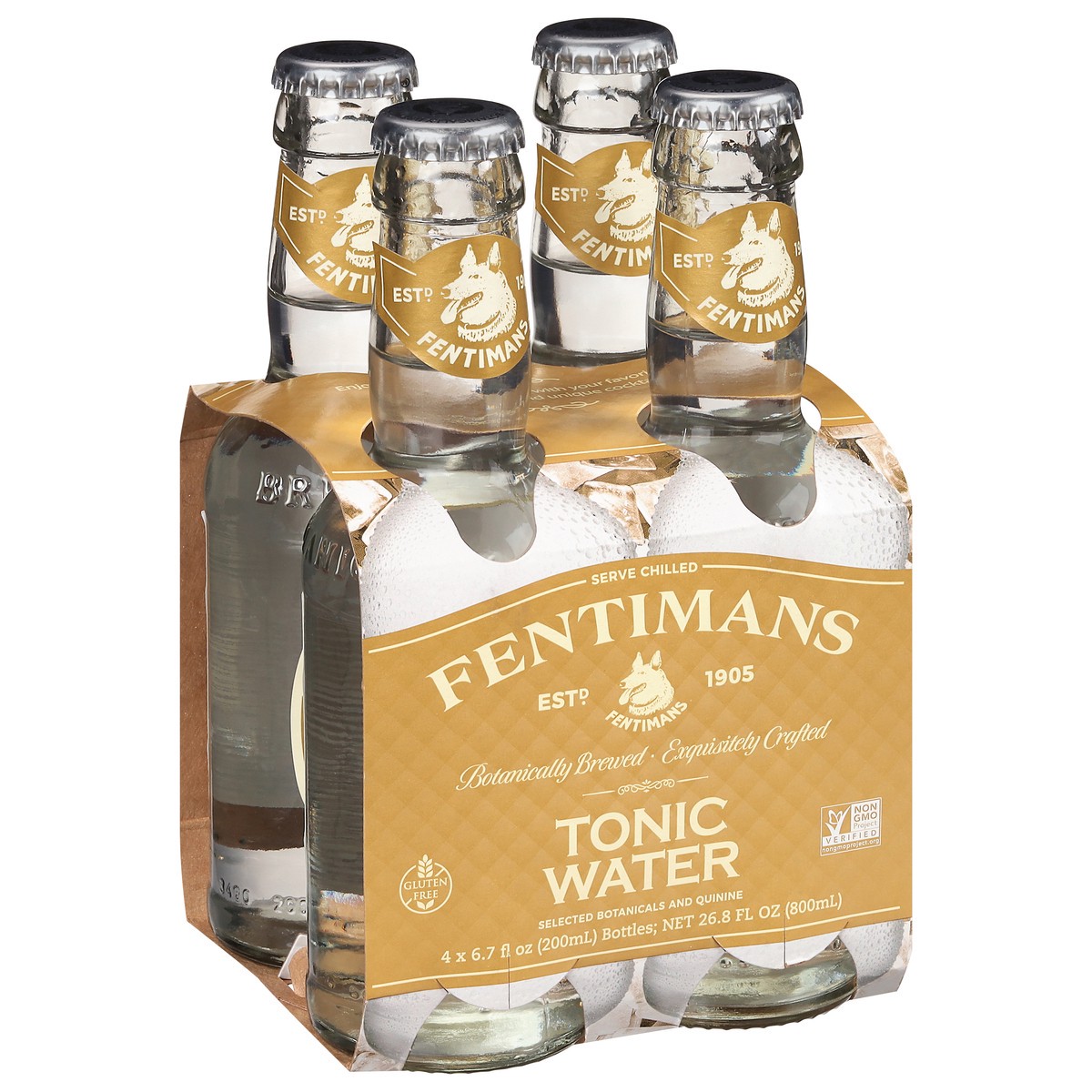 slide 10 of 12, Fentimans Tonic Water 4 - 6.7 fl oz Bottles, 4 ct