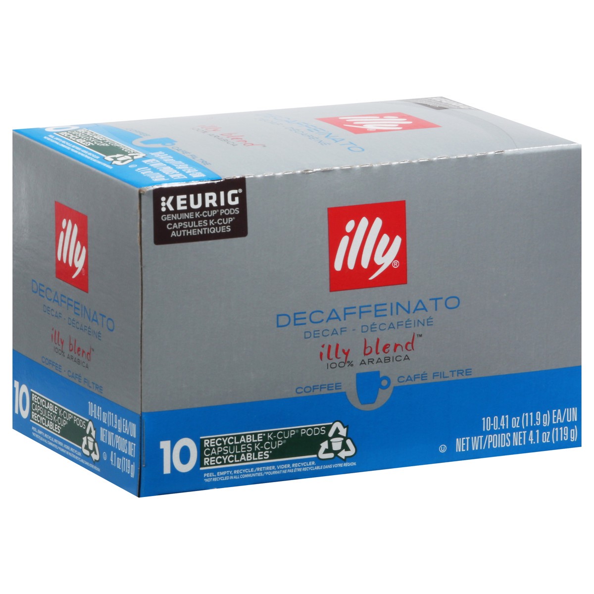 slide 5 of 15, illy K-Cup Pods Decaffeinato Coffee Pods - 10 ct, 10 ct