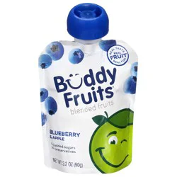 Buddy Fruitss All Natural Blueberry & Apple Blended Fruits Pouch