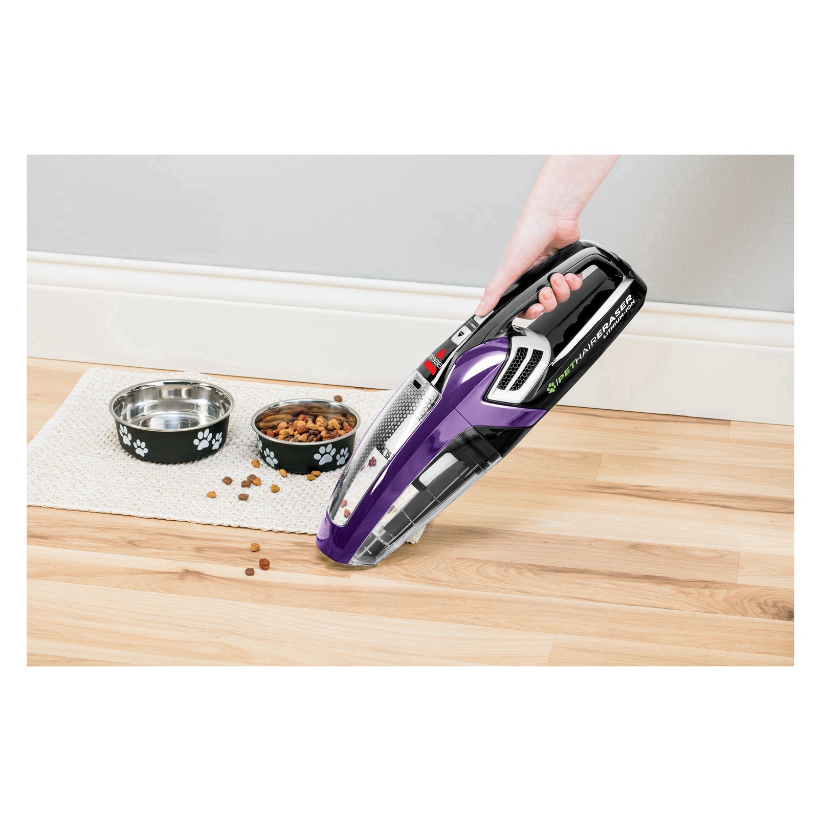 slide 11 of 56, Bissell Pet Lithium Ion Hand Vacuum - Purple, 1 ct