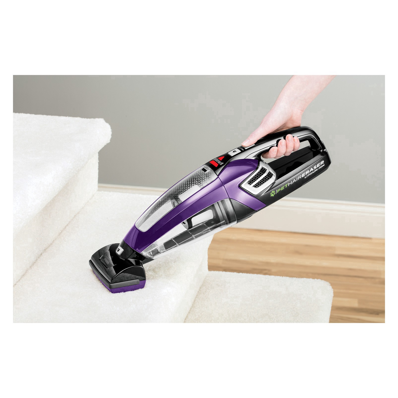 slide 24 of 56, Bissell Pet Lithium Ion Hand Vacuum - Purple, 1 ct