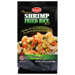 Wholey Premium Shrimp Fried Rice Meal 24 oz