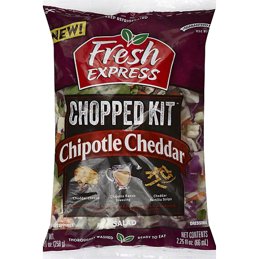 slide 2 of 2, Fresh Express Chipotle Cheddar Chopped Salad Kit, 11.35 oz