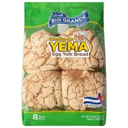 Rio Grande Foods Egg Yolk Bread - 8 ct