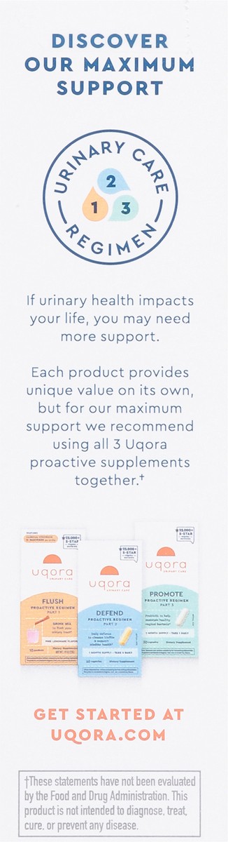 slide 9 of 14, Uqora Urinary Tract Pink Lemonade Flavor Drink Mix 10 Each, 10 ct