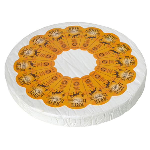slide 1 of 1, L'Indulgent Brie Cheese, per lb