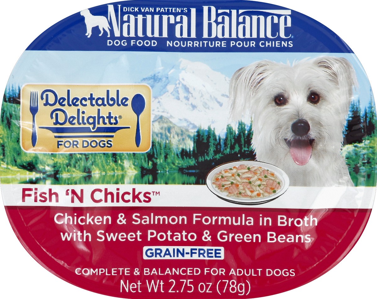 slide 5 of 6, Natural Balance Dog Food, Grain Free, Fish 'N Chicks, 2.75 lb