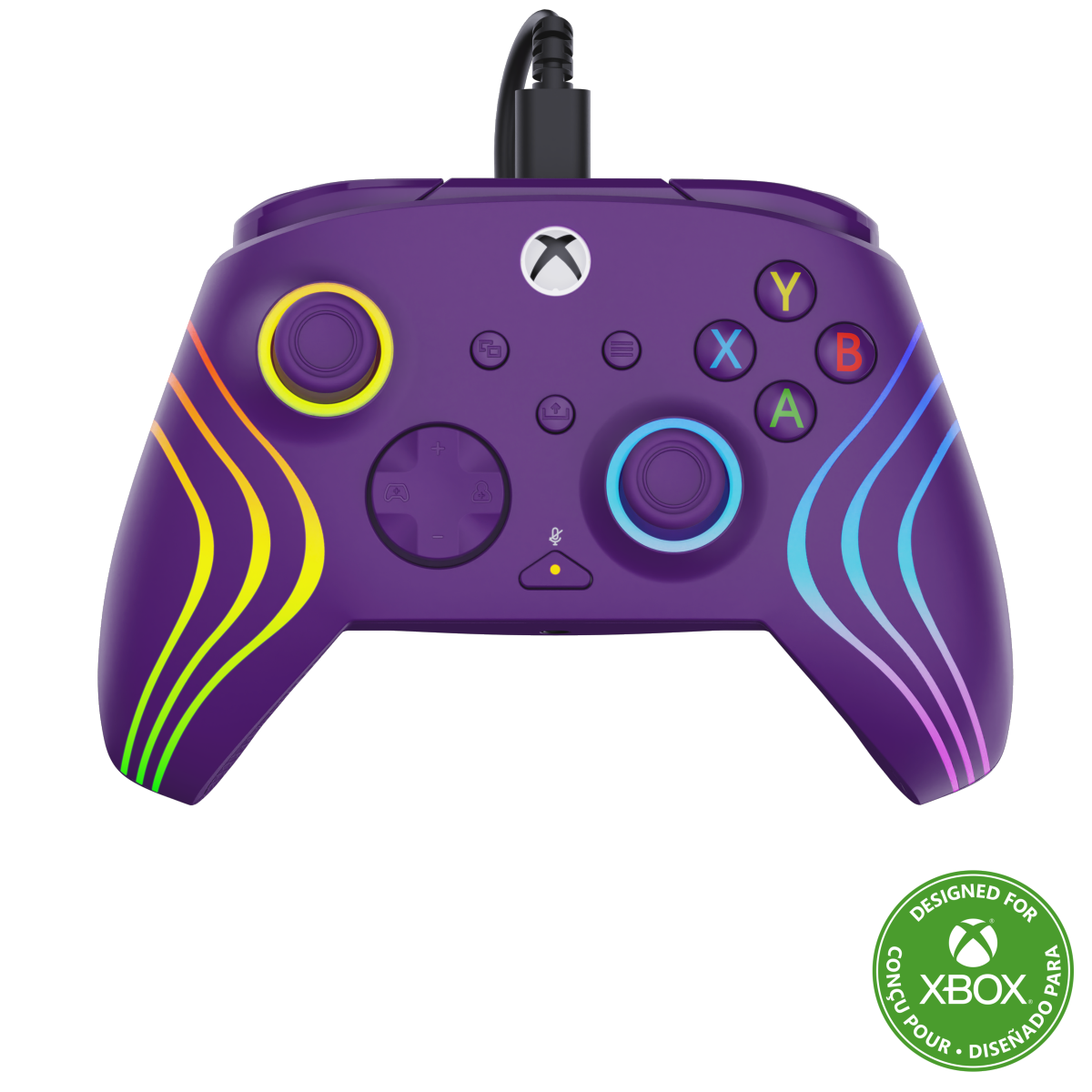 slide 1 of 5, Turtle Beach Afterglow Wave Wired Controller - Purple for Xbox & Windows, 1 ct