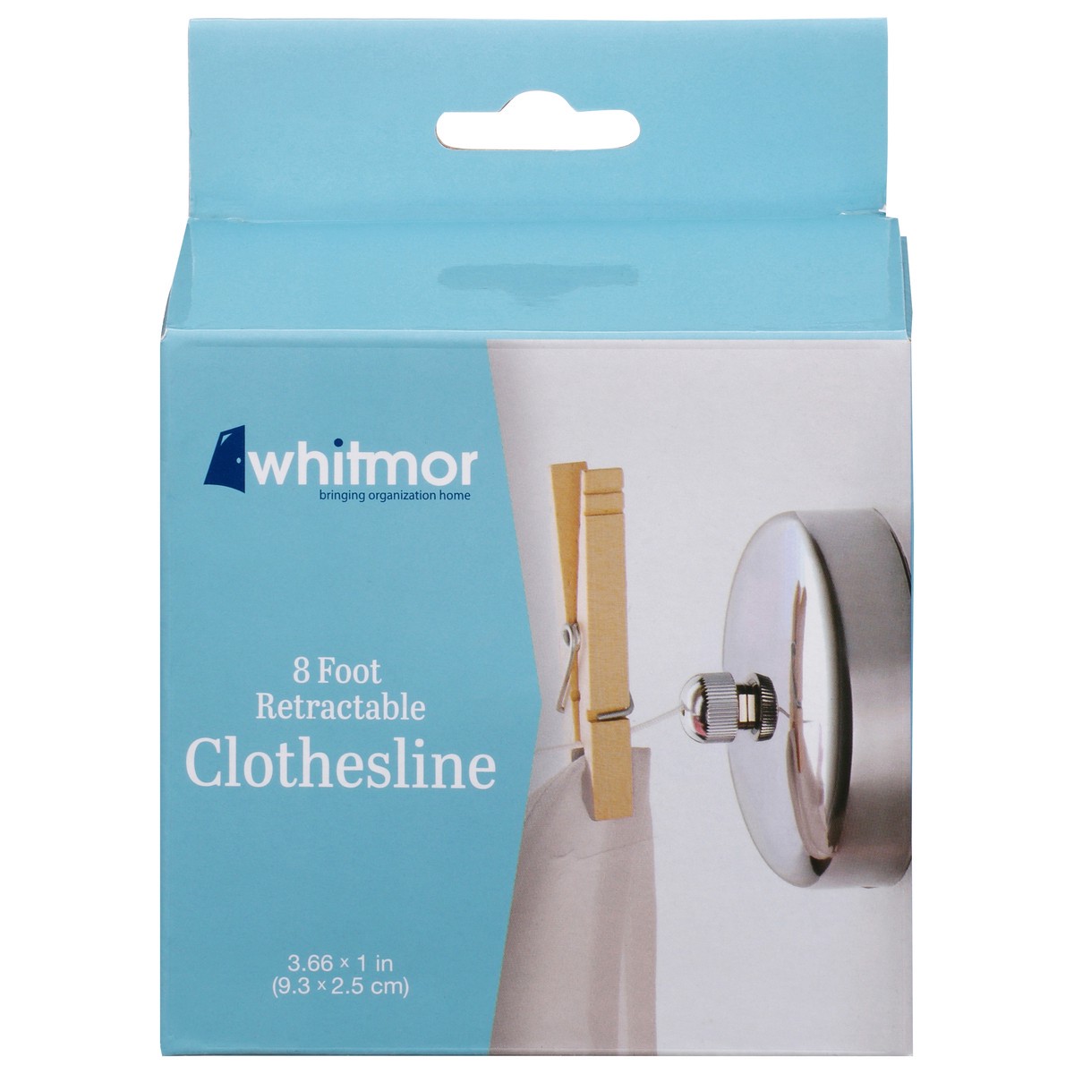 slide 1 of 9, Whitmor Retractable Clothesline, 1 ct