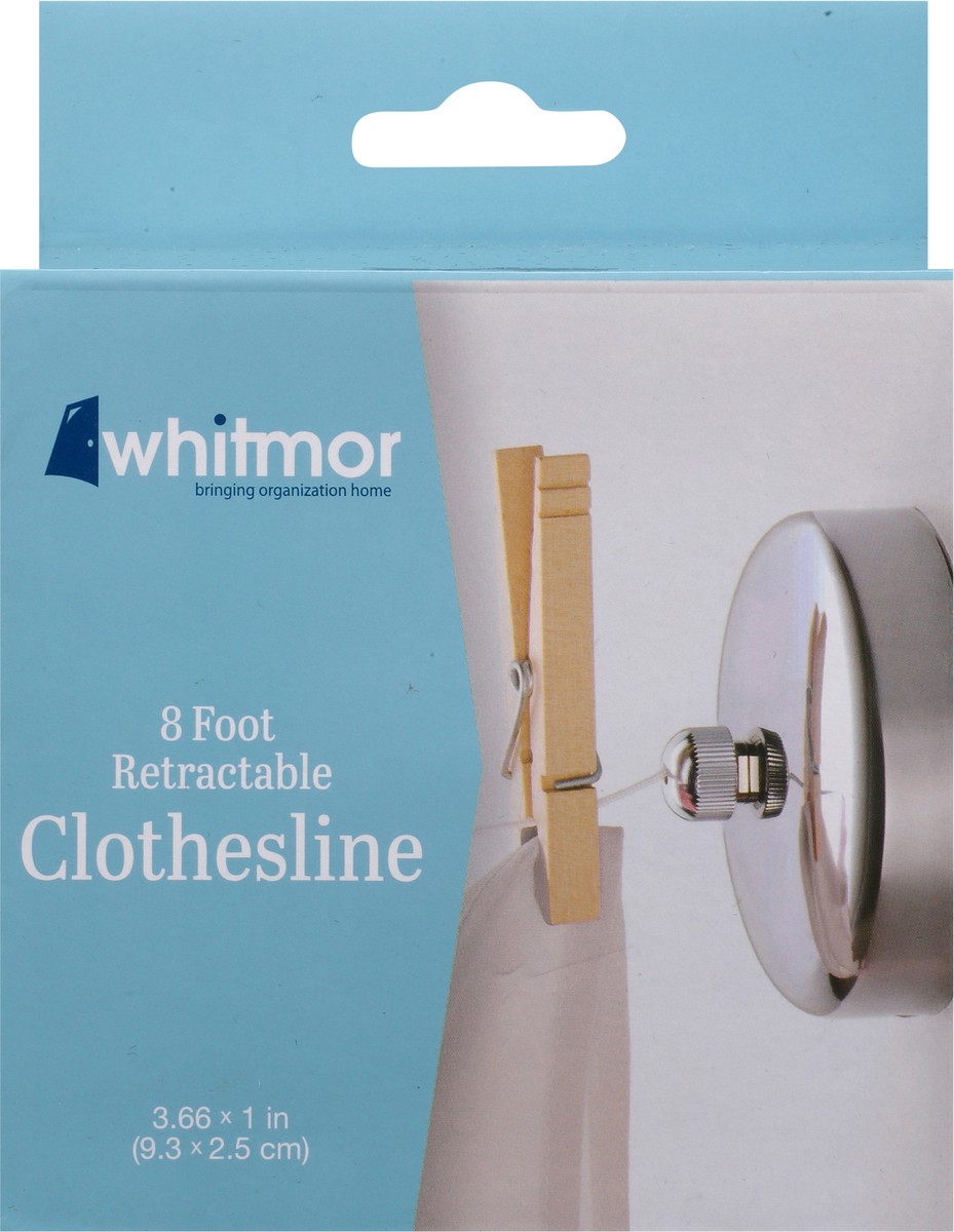 slide 7 of 9, Whitmor Retractable Clothesline, 1 ct