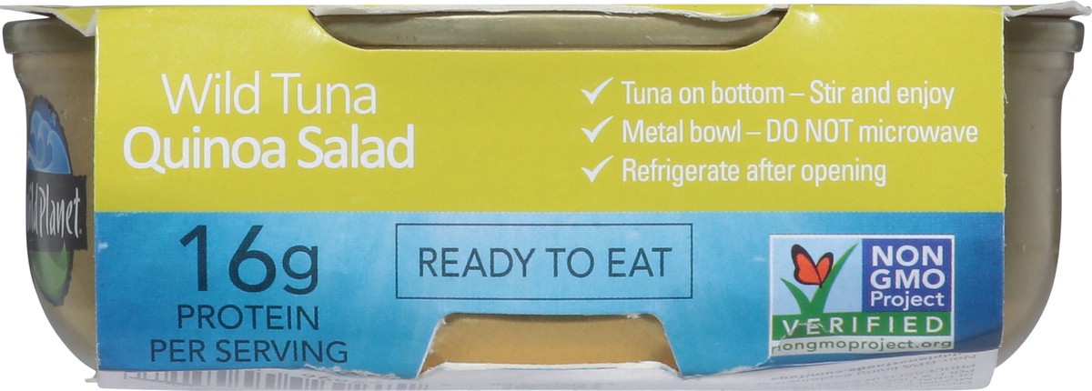 slide 7 of 15, Wild Planet Wild Tuna & Quinoa Salad 5.6 oz, 5.6 oz