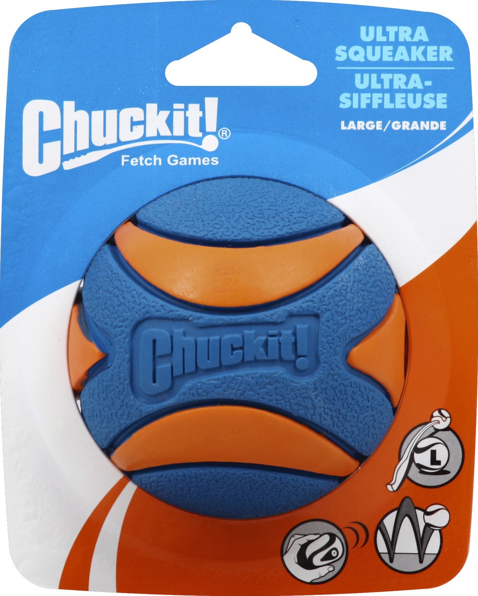 slide 2 of 2, Chuckit!! Ultra Squeaker Ball, 1 ct