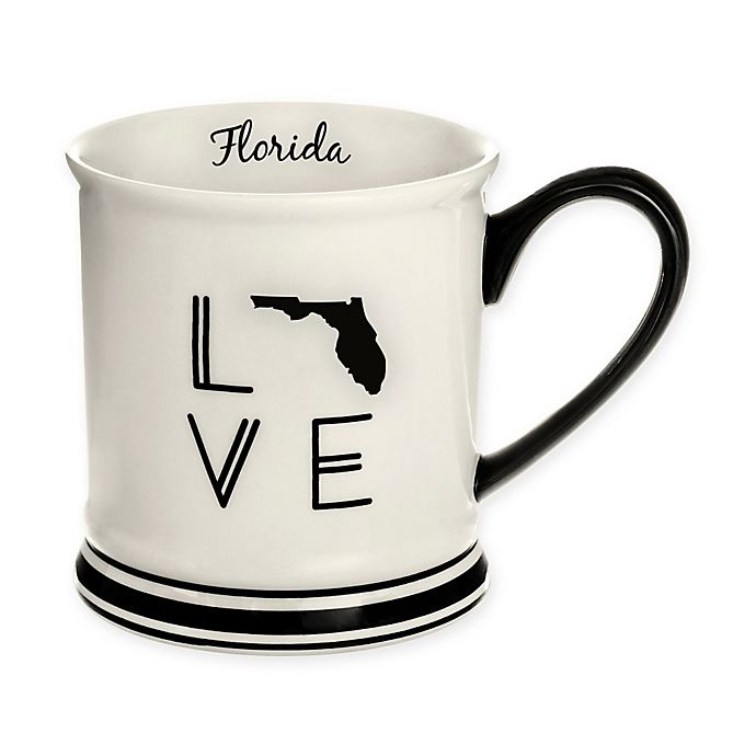 slide 1 of 1, Formation Brands Florida State Love Mug - Black and White, 1 ct
