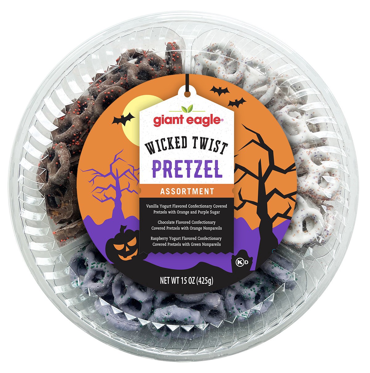 slide 1 of 1, Ge Wicked Twist Pretzel, 15 oz
