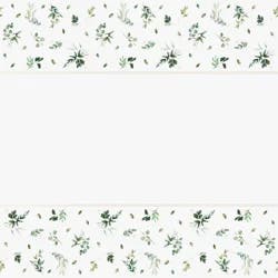 Meijer Botanical Plastic Table Cover, Rectangular, 1 Ct