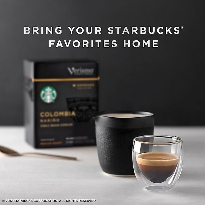 Starbucks verismo espresso outlet pods