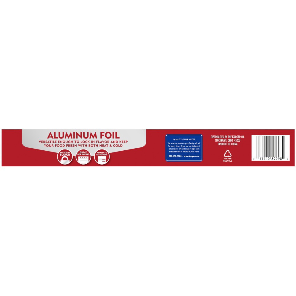 slide 2 of 3, Kroger Heavy Duty Aluminum Foil, 50 sq ft