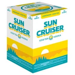 Sun Cruiser Iced Tea Vodka, Lemonade + Iced Tea (12 fl. oz. Can, 4pk.)