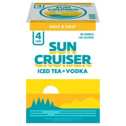 Sun Cruiser Iced Tea Vodka, Lemonade + Iced Tea (12 fl. oz. Can, 4pk.)