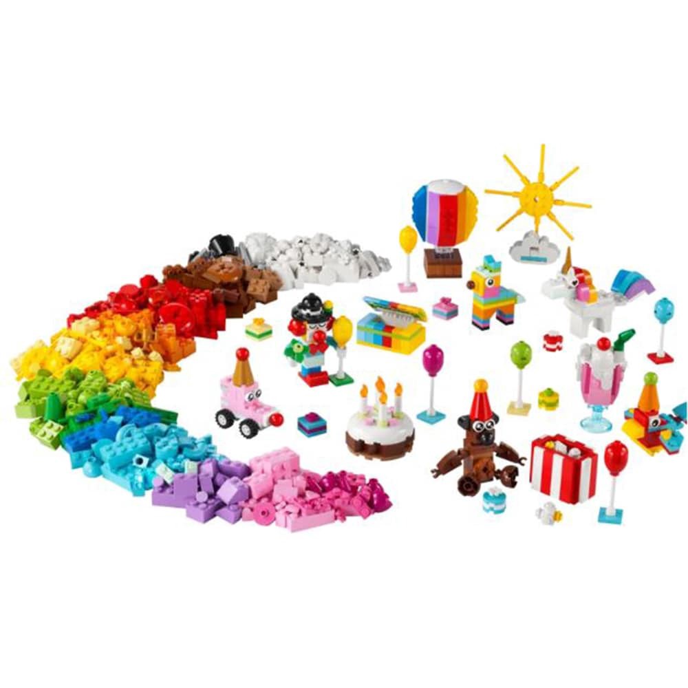 slide 1 of 21, LEGO Classic Creative Party Box 11029 Building Toy Set, 900 ct