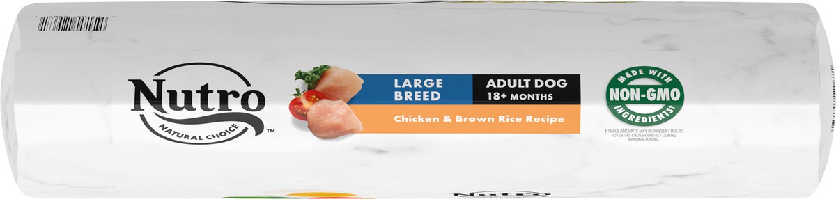 slide 9 of 9, NUTRO NATURAL CHOICE Large Breed Adult Dry Dog Food, Chicken & Brown Rice Recipe, 22 lb. Bag, 22 lb