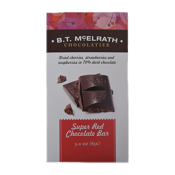 slide 1 of 1, B.T. McElrath Super Red Chocolate Bar, 3 oz