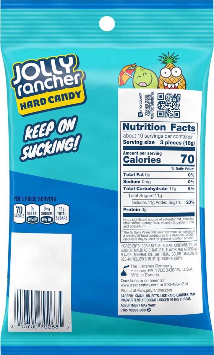 slide 4 of 6, Jolly Rancher Tropical Hard Candy, 6.5 oz