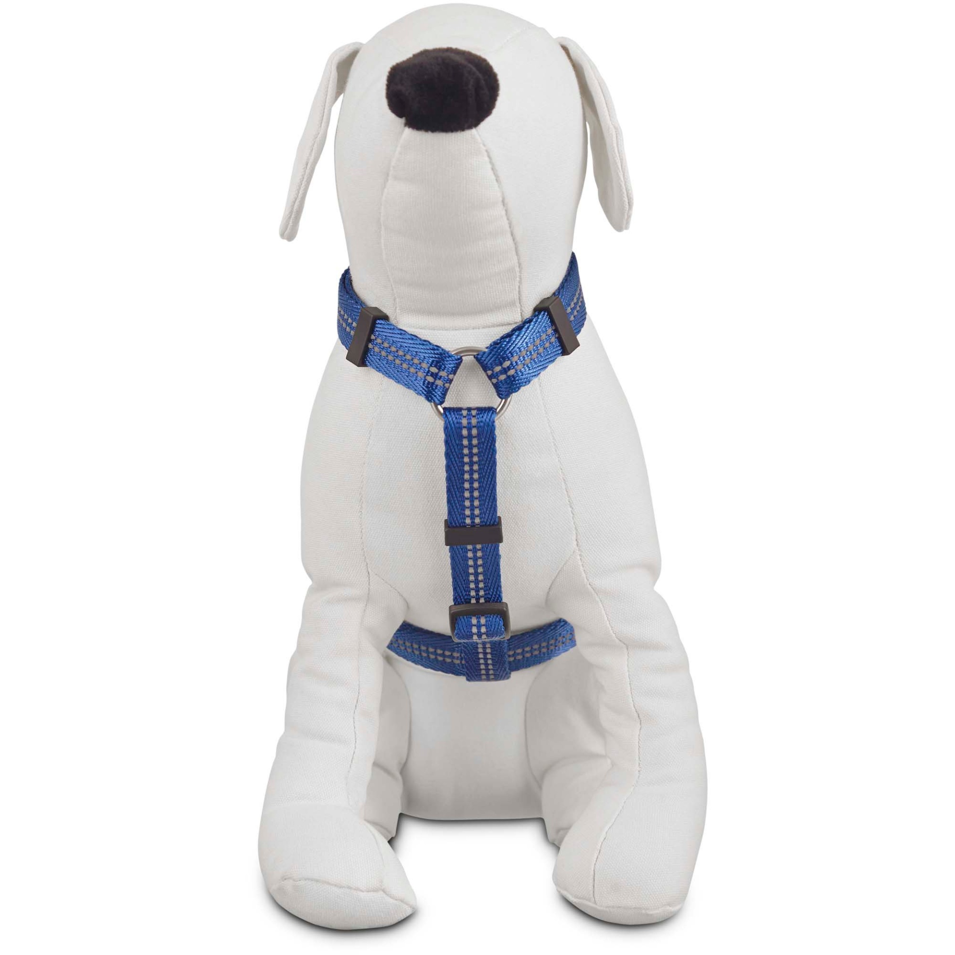 slide 1 of 1, Good2Go Reflective Adjustable Dog Harness in Blue, MED