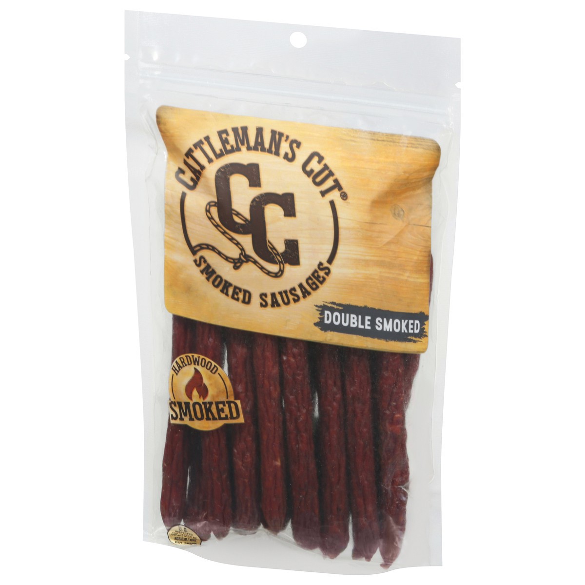 slide 5 of 11, Cattleman's Cut Double Smoked Original Smoked Sausages 12 oz, 12 oz