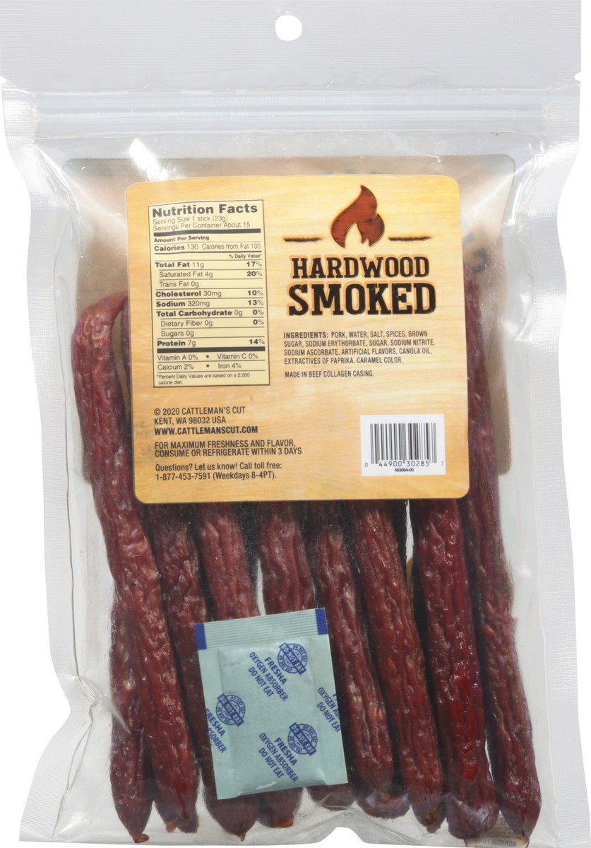 slide 2 of 11, Cattleman's Cut Double Smoked Original Smoked Sausages 12 oz, 12 oz