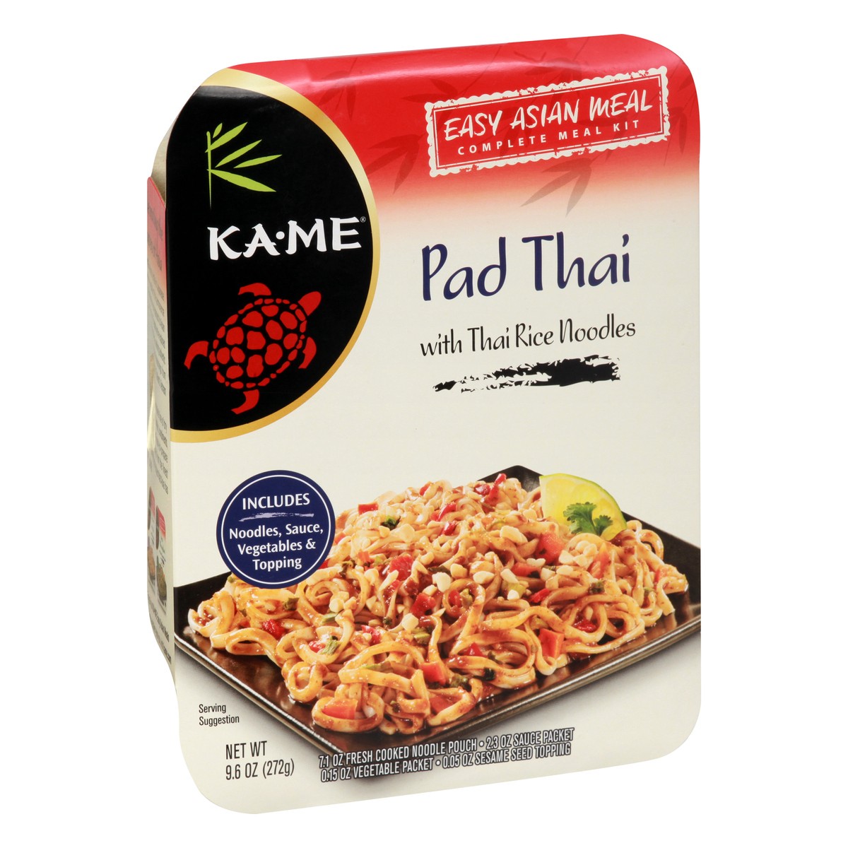 slide 2 of 9, KA-ME Kame Noodle Rice Kit Pad Thai, 9.6 oz