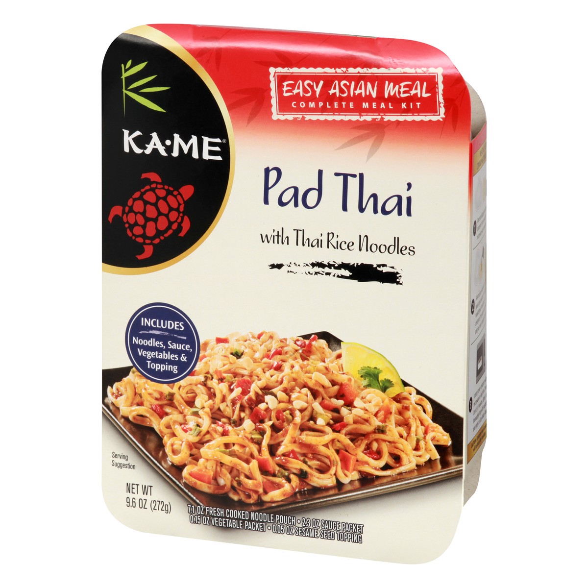 slide 3 of 9, KA-ME Kame Noodle Rice Kit Pad Thai, 9.6 oz