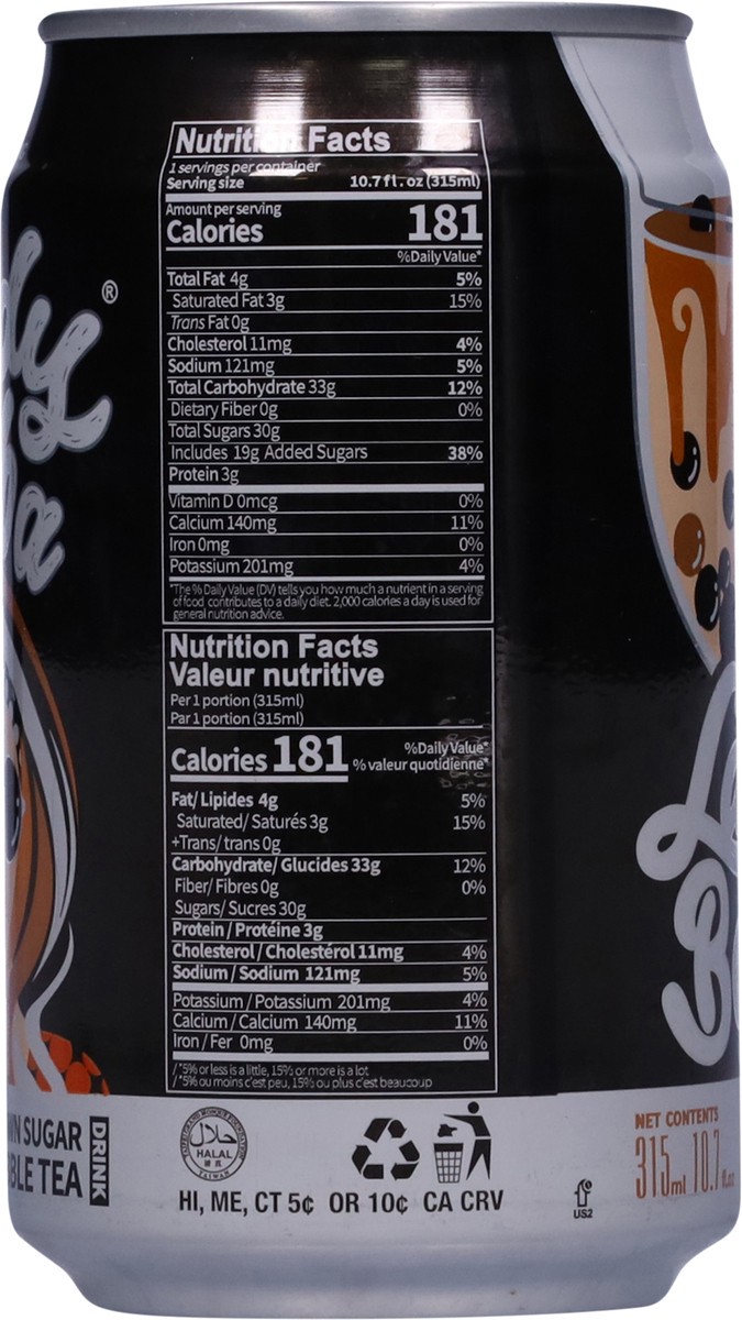 slide 4 of 14, Lady Boba Brown Sugar Bubble Tea Drink 10.7 fl oz, 10.7 fl oz