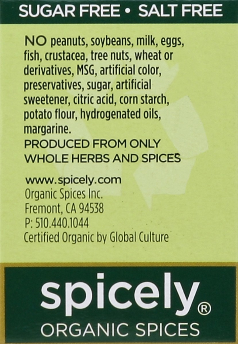 slide 2 of 4, Spicely Organic Spices Caraway Seeds - 0.35 oz, 0.35 oz