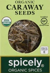 Spicely Organic Spices Caraway Seeds - 0.35 oz