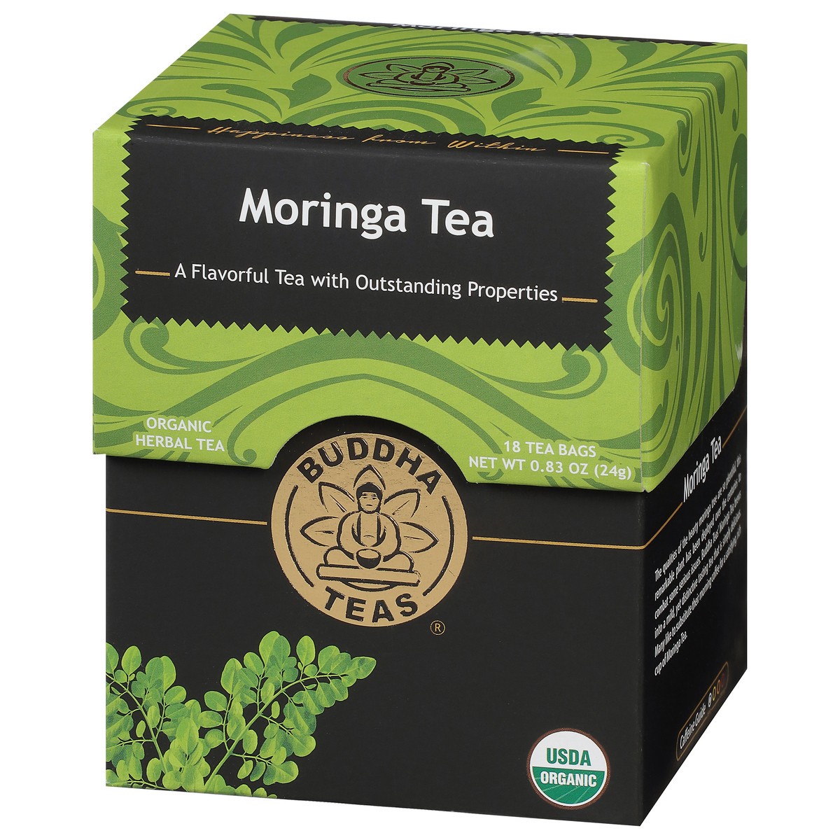 slide 9 of 9, Buddha Teas Moringa Tea - 18 ct, 18 ct