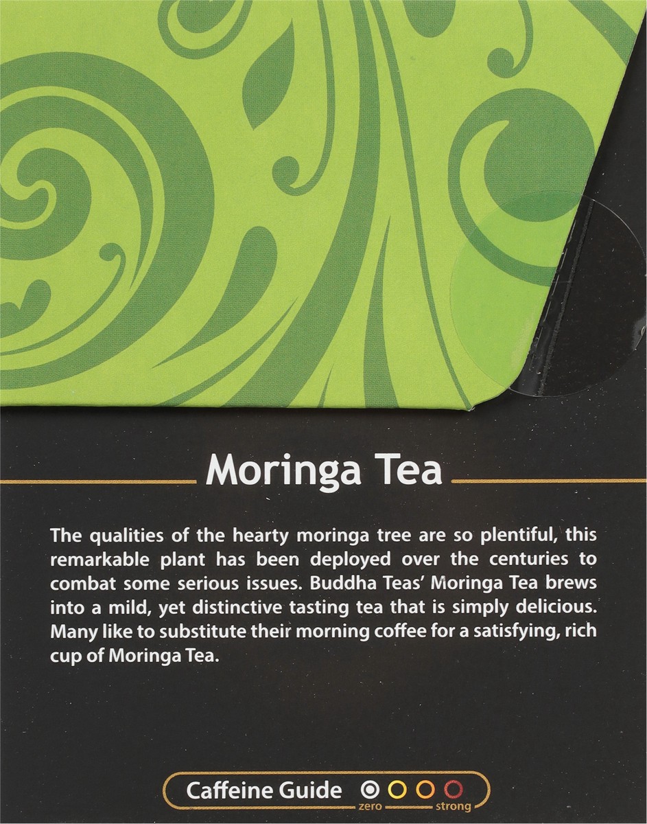 slide 3 of 9, Buddha Teas Moringa Tea - 18 ct, 18 ct