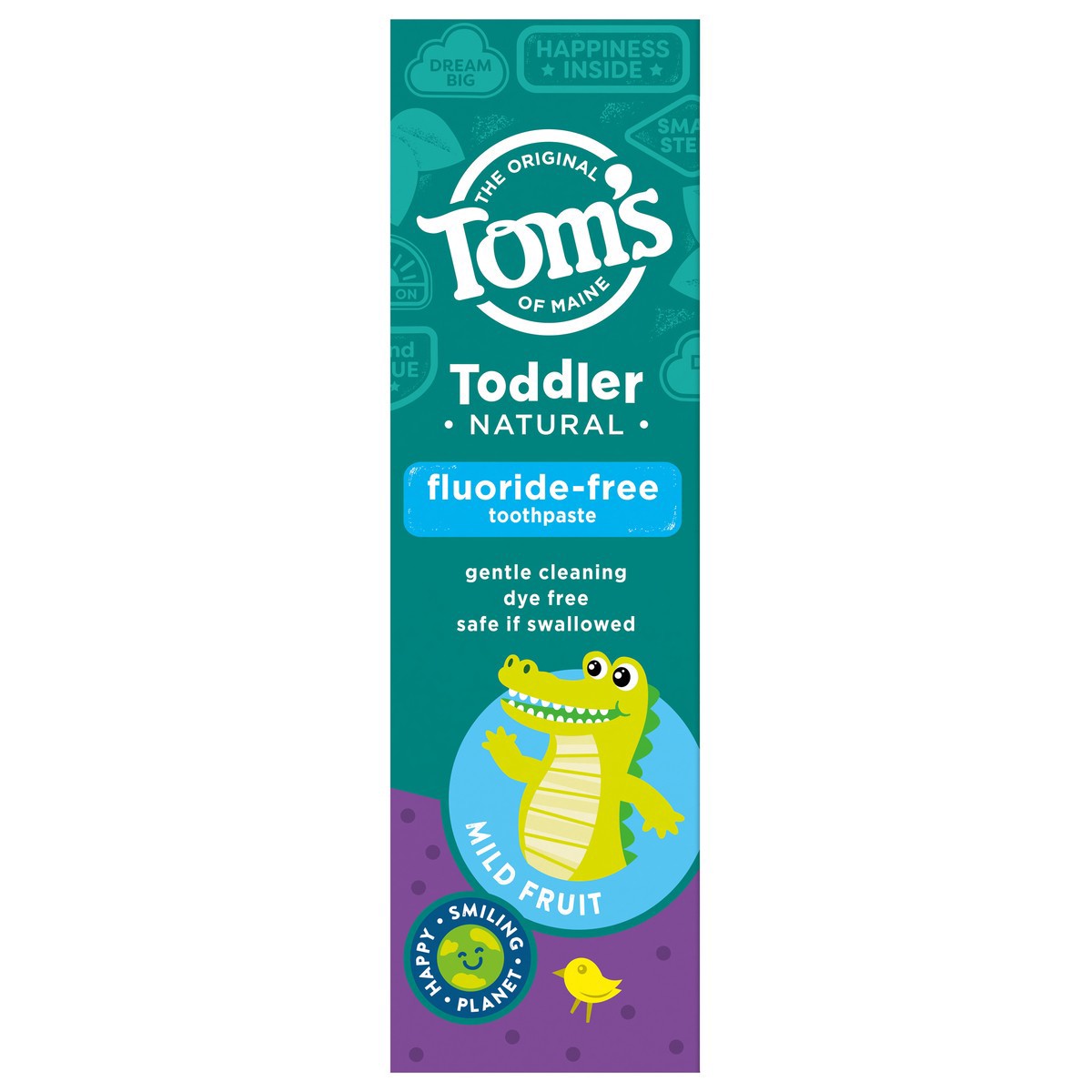 slide 1 of 2, Tom's of Maine Fluoride-Free Toddler Training Toothpaste - Trial Size - 1.75oz, 1.75 oz