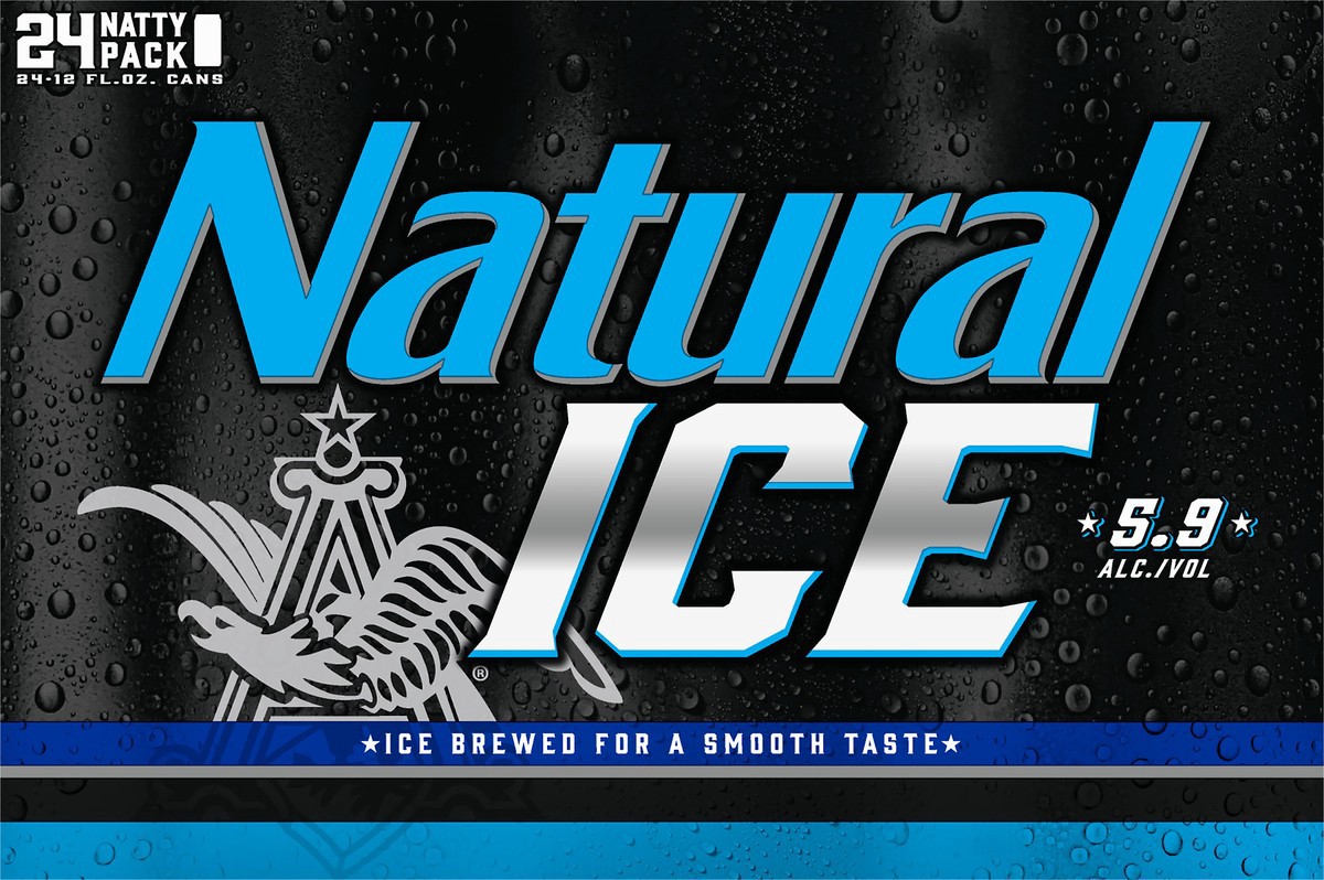 slide 9 of 10, Natural Ice Natty Pack Beer 24 - 12 fl oz Cans, 24 ct; 12 oz